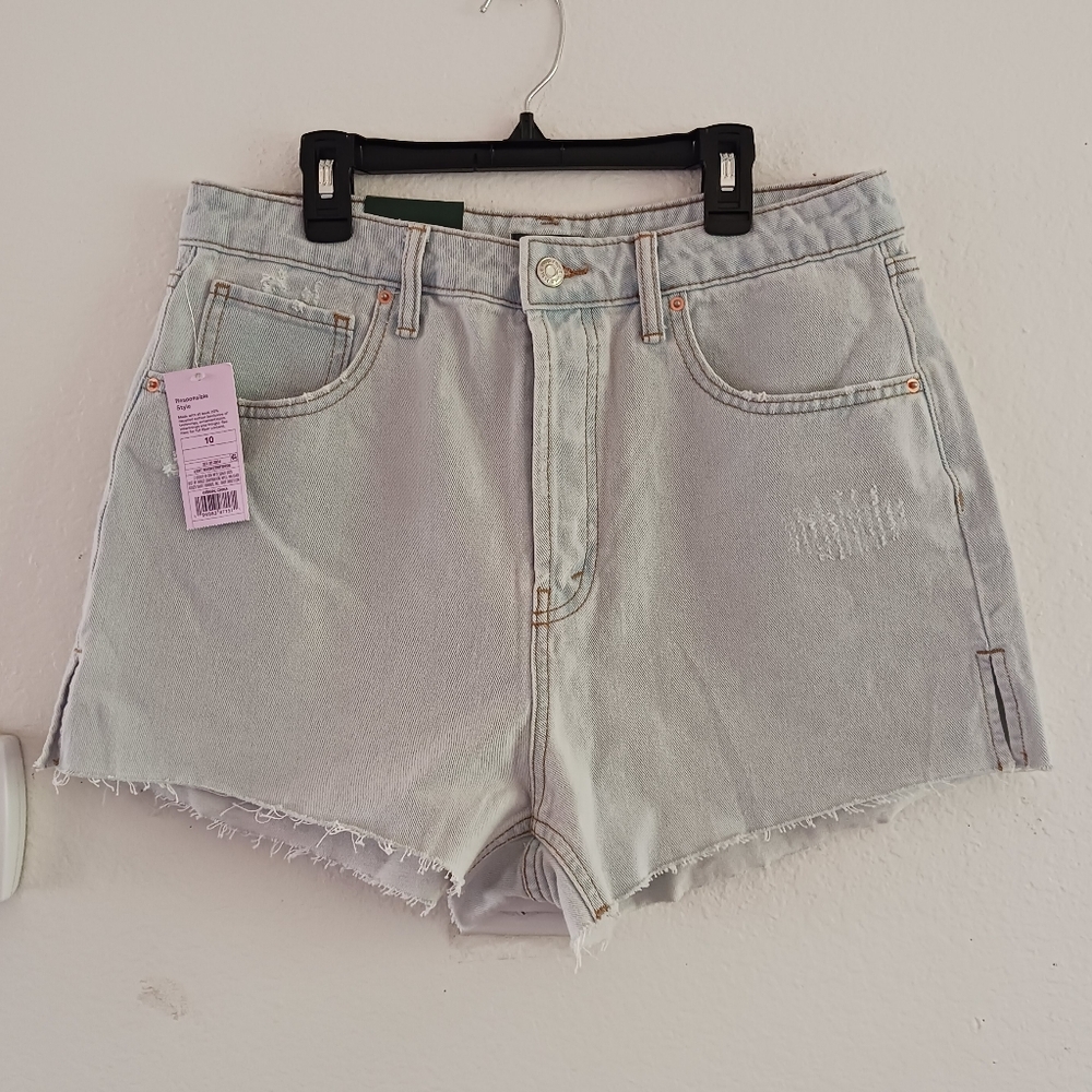 Wild Fable Button Fly Cutoff Denim Shorts - Picture 2 of 8